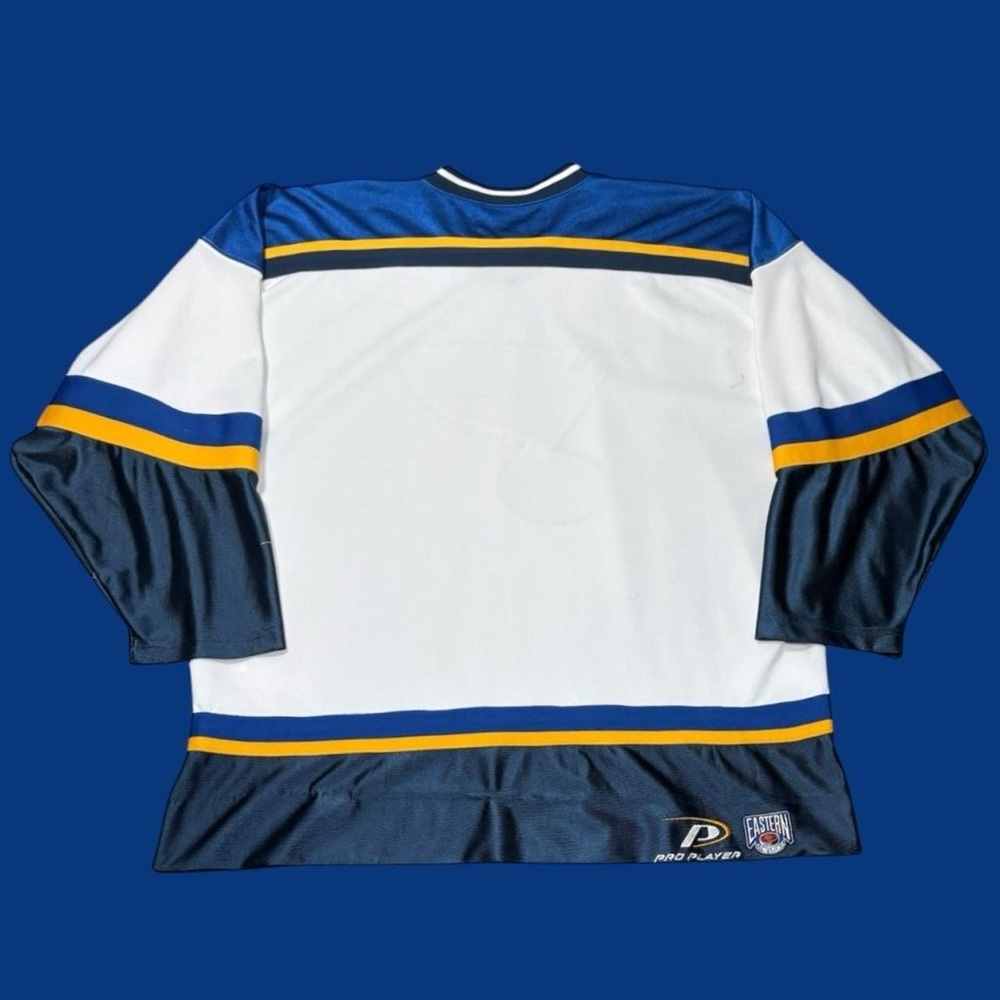 Vintage 90s St. Louis Blues Pro Player NHL Hockey Jersey White - Picture 3 of 8